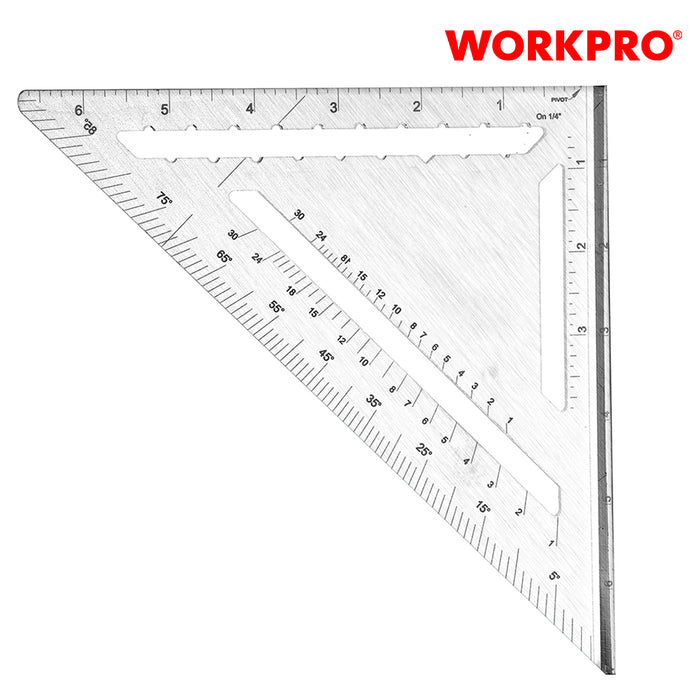 WORKPRO Speed Square 180 mm