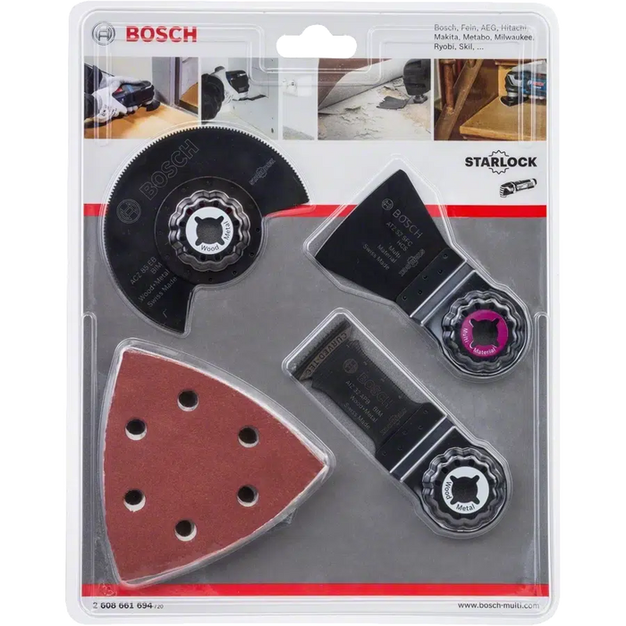 Bosch Multi-Tools Accessories Universal Set wood and metal - 13 Pcs