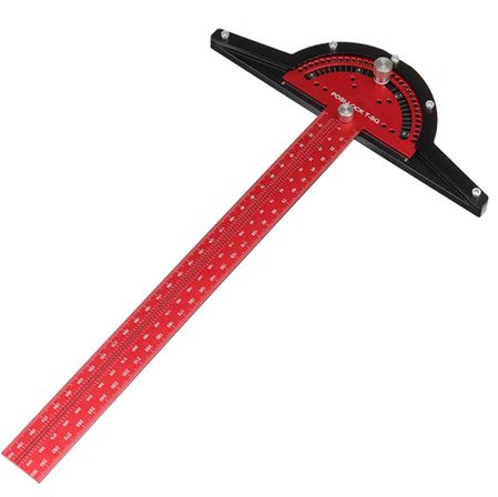 Aluminum Alloy 300mm Angle Positioning T Square
