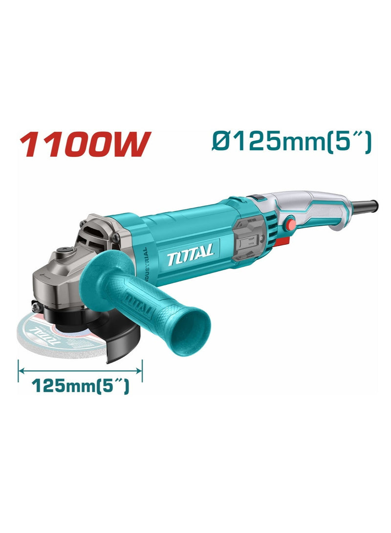 TOTAL ANGLE GRINDER 125MM 1100W