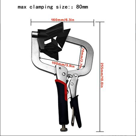 Woodworking V Type Clamp