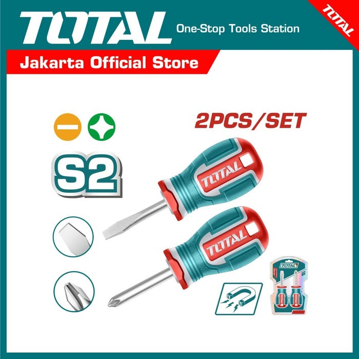 TOTAL 2 Pcs screwdriver set