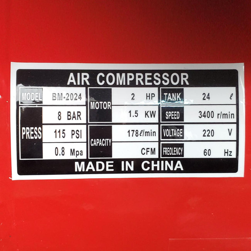 FALCON AIR COMPRESSOR 24L