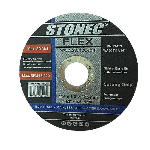 Stonec Metal Cutting Disc 4.5"-1m