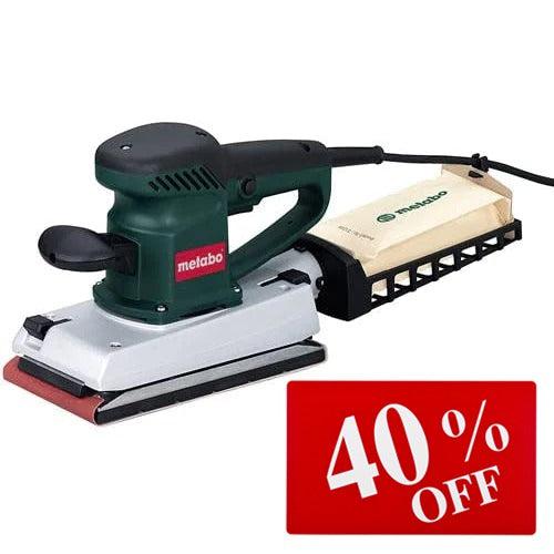 Metabo SR 358 1/2 Sheet Random Orbit Flat-Bed Sander 240V بدون كرتون