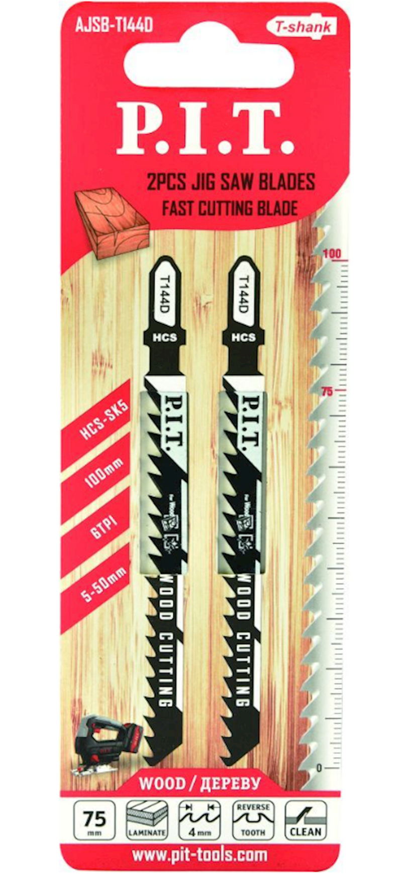 PIT JIG SAW BLADES 2PCS