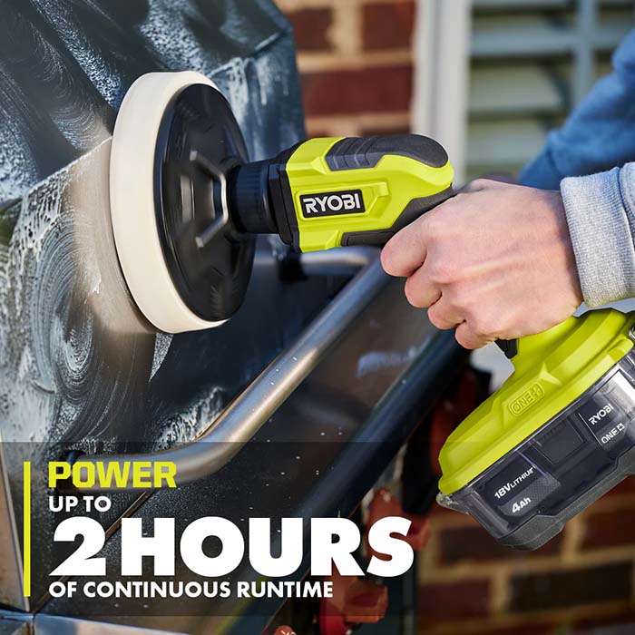 Ryobi Cordless Cleaning Scrubber, 18V
