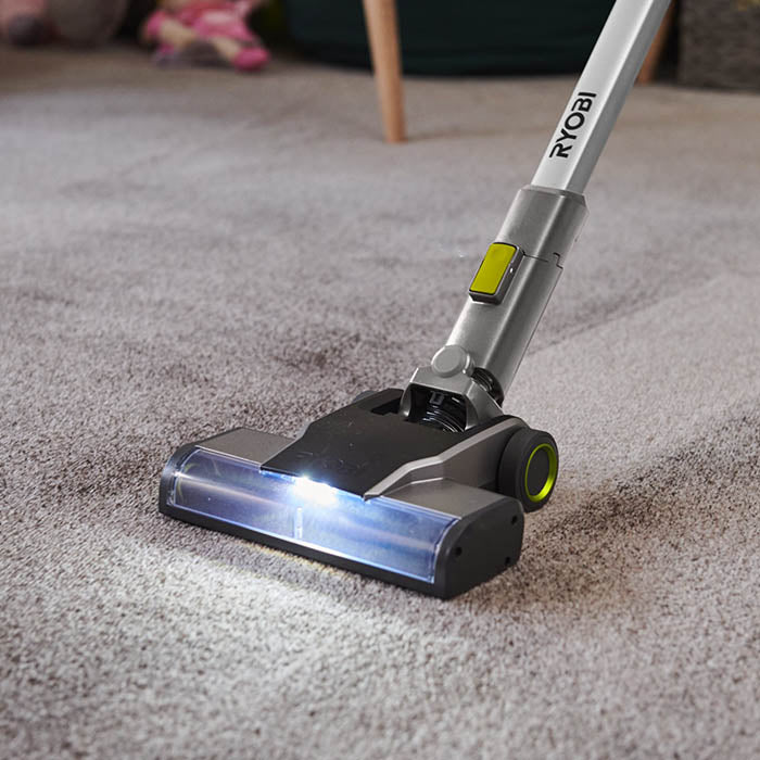 Ryobi, 18V, ONE+ Cordless Floor Vacuum Cleaner, 30 AirWatt Suction Power