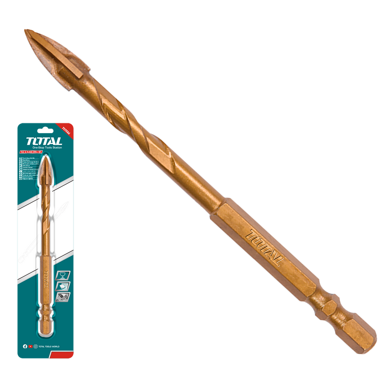 Total 8*85mm Tile and glass Drill Bit