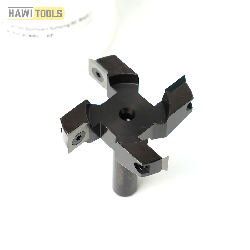 Spectrum Surfacing CNC & Router Bit 4 Flute With Replacement Insert- Shank 12mm