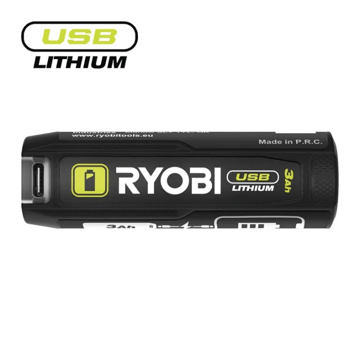 Ryobi USB Lithium™ Battery & Power Bank 3.0Ah, 4V Li-ion