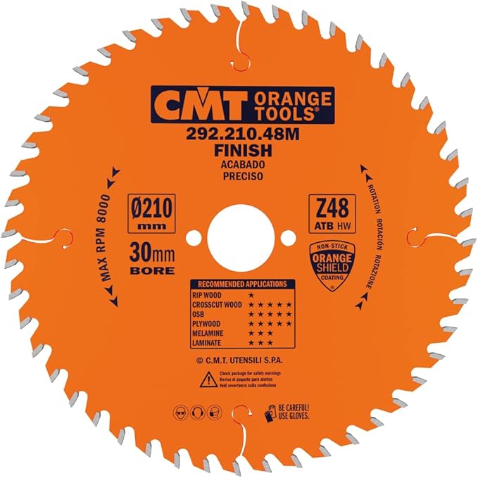 CMT WOOD CUTTING DISC 250MM 48T