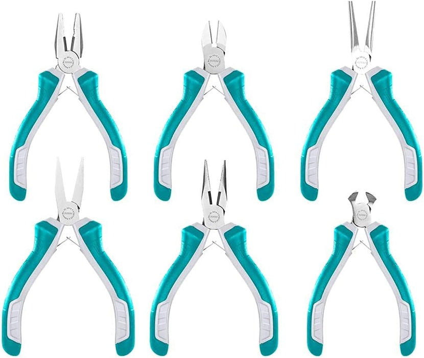 TOTAL 6PCS MINI PLIERS SET