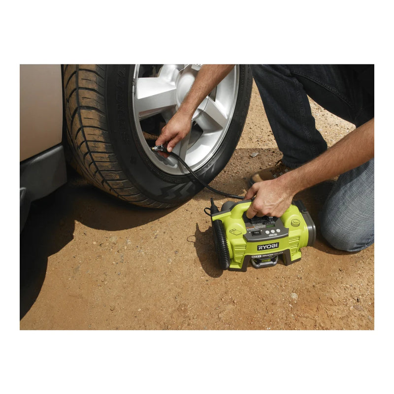 Ryobi R18I-0 18V ONE+ Cordless High-Pressure Inflator