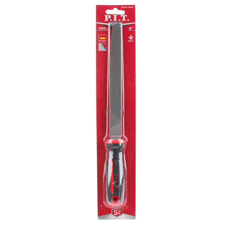 PIT FLAT CUT FILE 8"