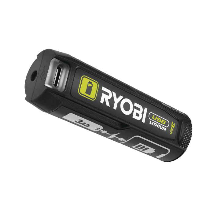 Ryobi USB Lithium™ Battery & Power Bank 3.0Ah, 4V Li-ion
