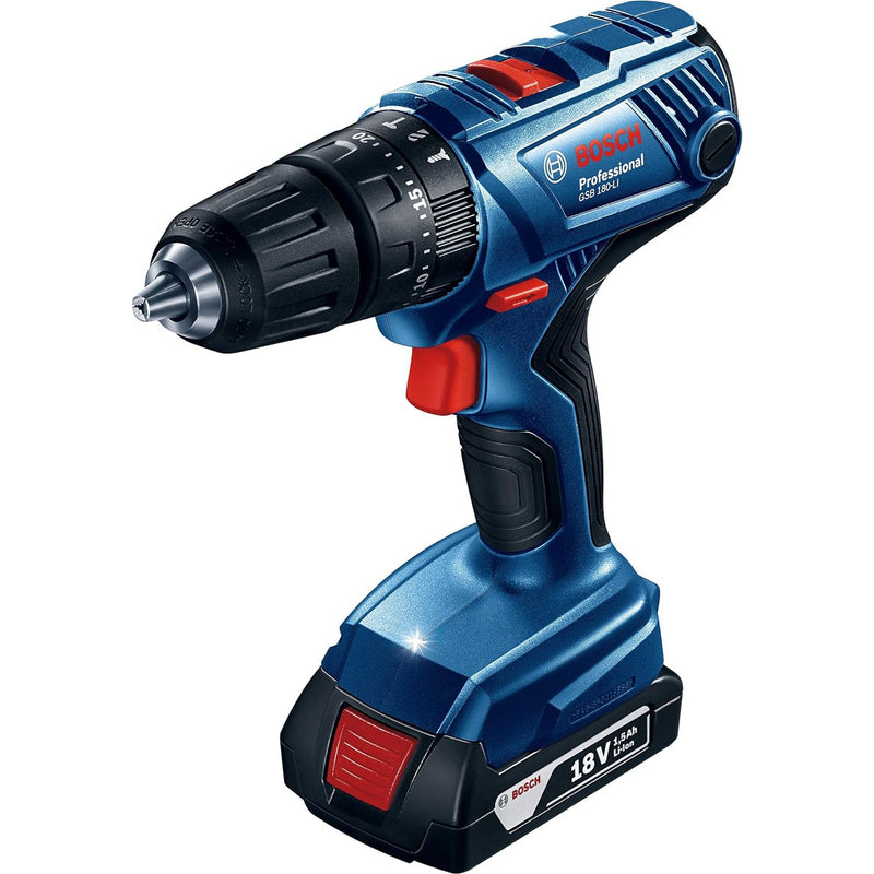 Bosch Cordless Combi Drill Professional, GSB 180-LI
