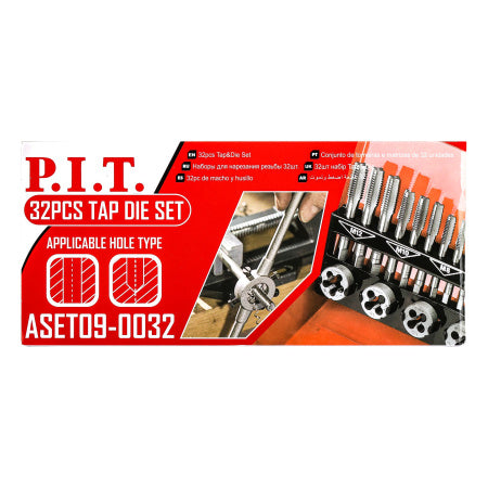 PIT TAP DIE SET 32PCS