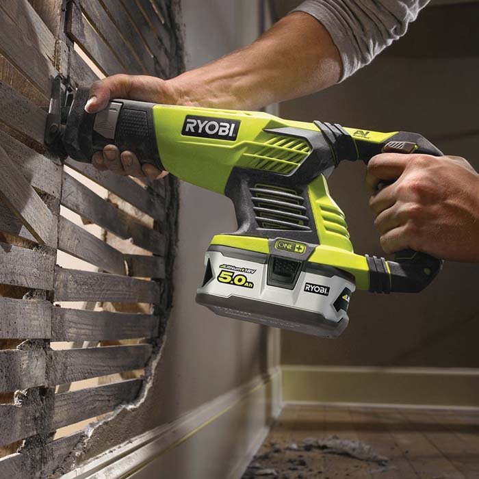 Ryobi Cordless Reciprocating Saw, 18V