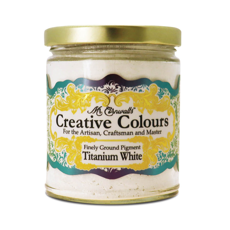 Mr. Cornwall's Creative Colours Titanium White -100g ( glass can )