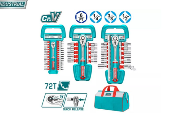 TOTAL Tools Set 57 Pcs (TOS23092)