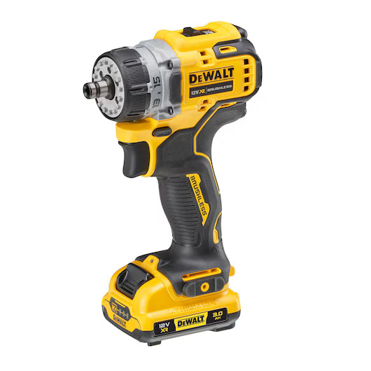 CORDLESS DRILL Multi-Head 12V ( 2BATTERY 3AH & charger ) BRUSHLESS