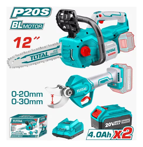 TOTAL Chainsaw+pruner Total Tools