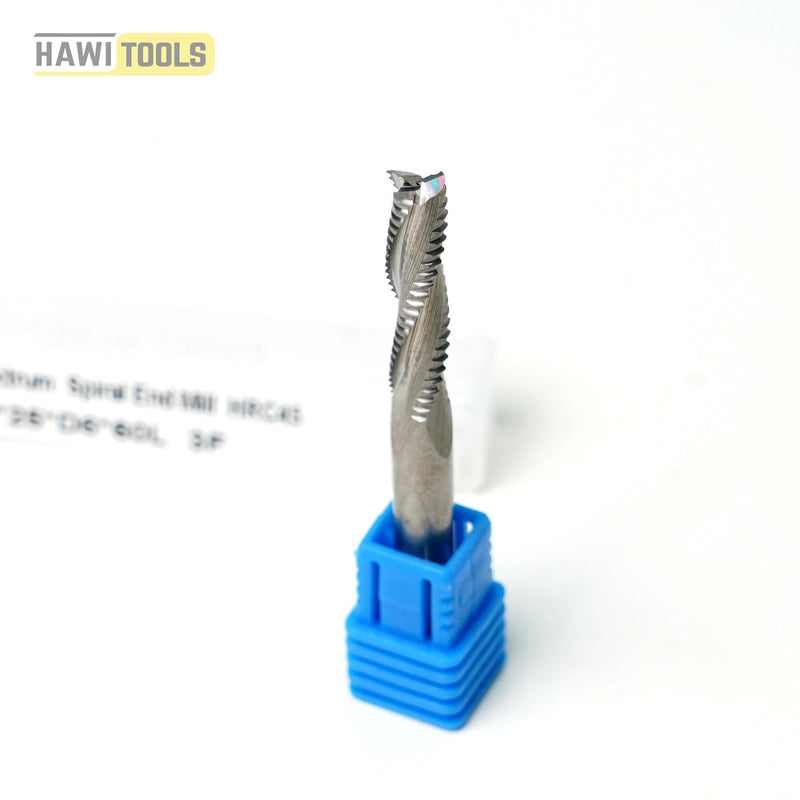 Spectrum Solid Carbide Roughing End Mill - Shank 6mm