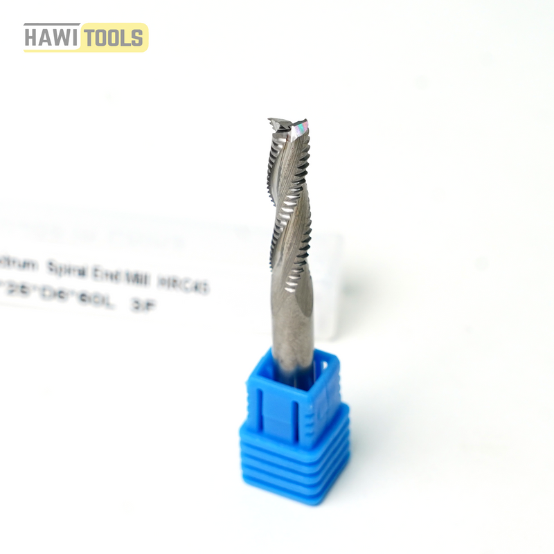 Spectrum Solid Carbide Roughing End Mill - Shank 6mm