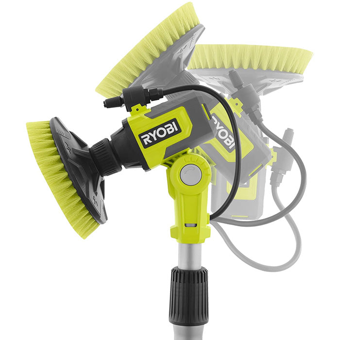 Ryobi Cordless Water Fed Telescopic Scrubber, 18V