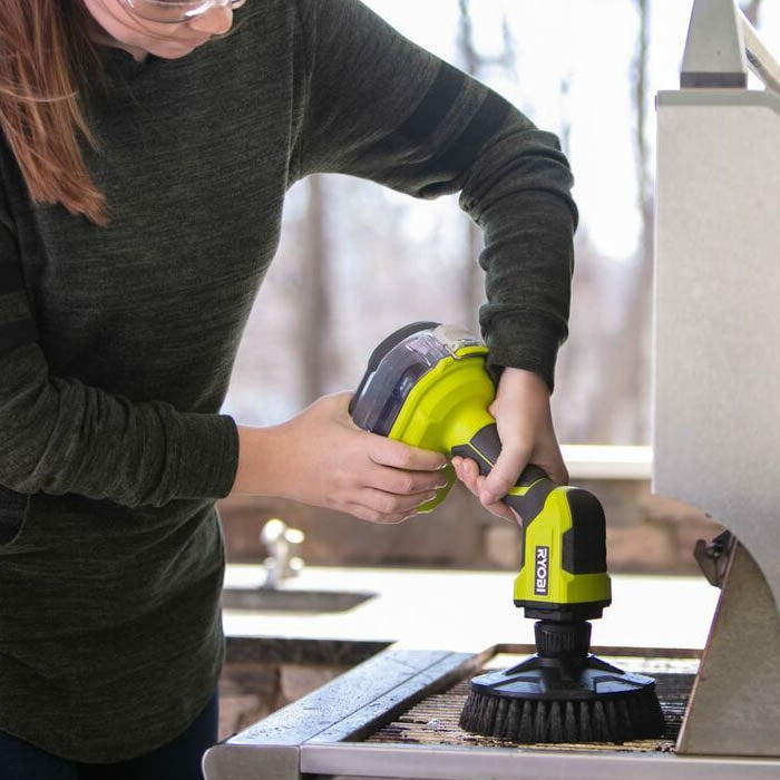 Ryobi Cordless Cleaning Scrubber, 18V