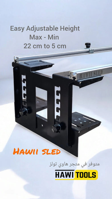 Router planning sled جغ تسطيح الاخشاب بالراوتر