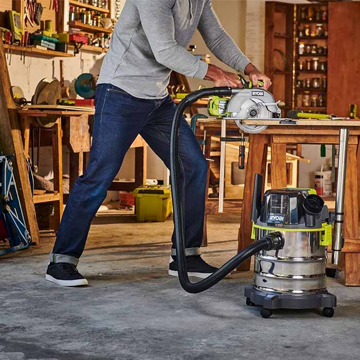 Ryobi Cordless Vacuum Cleaner, Wet & Dry