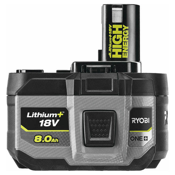 Ryobi Lithium-Ion Battery 18 Volt, 8.0 Amp