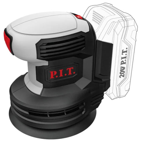 PIT 20V Cordless Orbital Sander