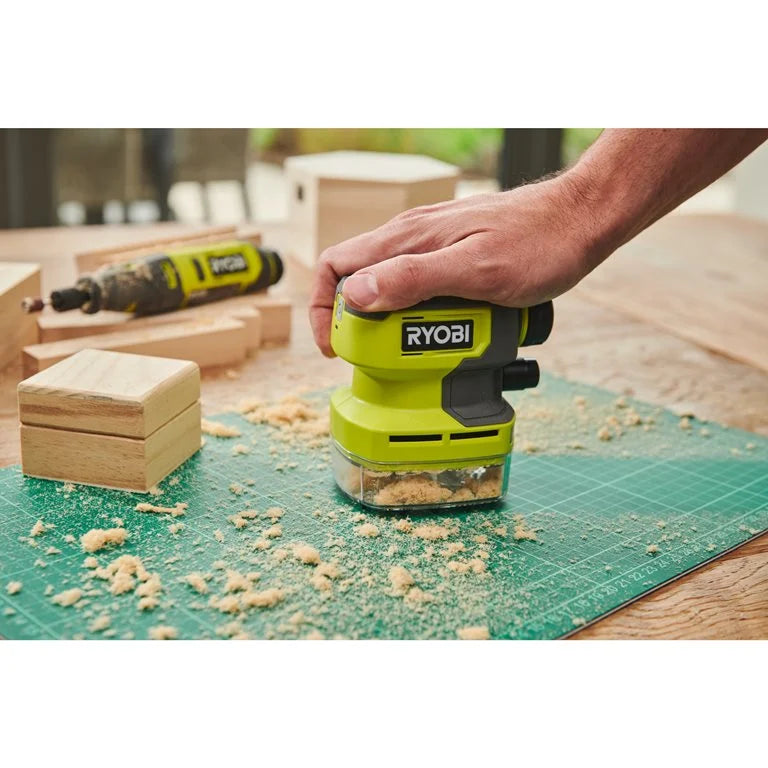 Ryobi Mini Cordless Vacuum Cleaner 4V, 113 l/min Airflow, 70 ml Dust Tank