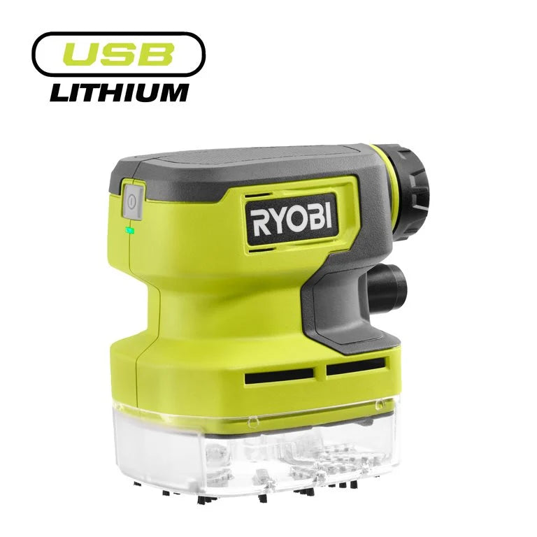 Ryobi Mini Cordless Vacuum Cleaner 4V, 113 l/min Airflow, 70 ml Dust Tank