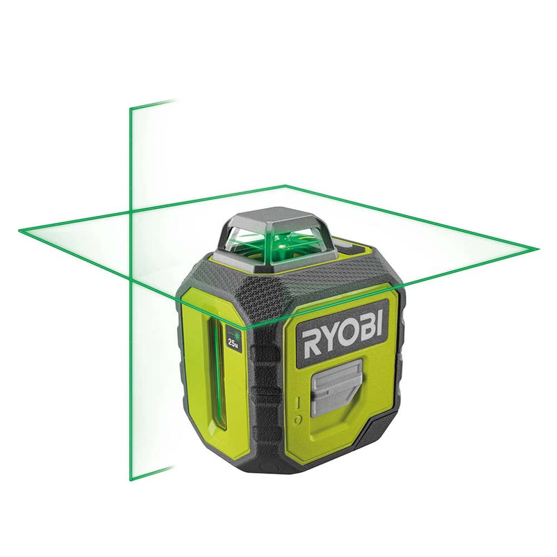 Ryobi Green Line Laser Level , 4 x 360°