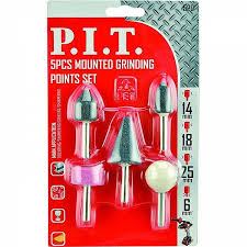 MOUNTED GRINDING POINT SET 5 PCS