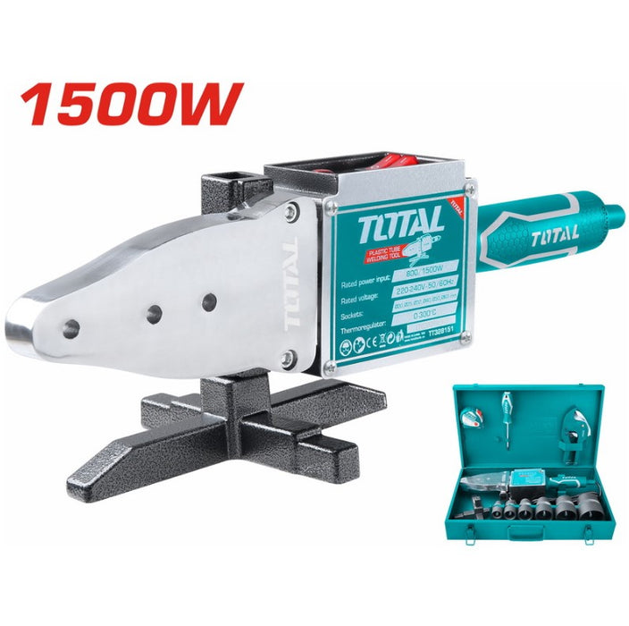 TOTAL PLASTIC TUBE WELDING TOOL 800 / 1.500W - ماكينة لحام كهرباء مواسير