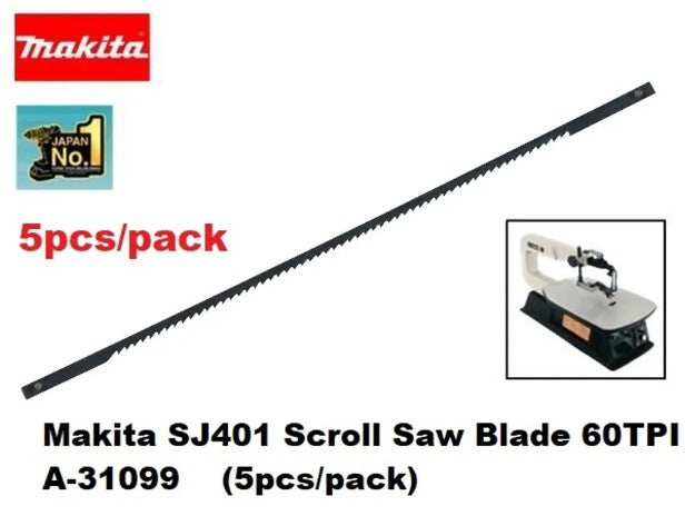 5pcs Scroll Saw Blades MAKITA