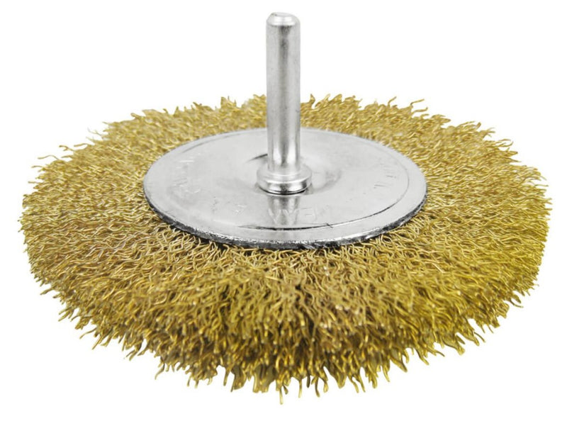 TOTAL WIRE WHEEL FOR DRILLS 50mm - فرشة قرص على الدريل سلك نحاس