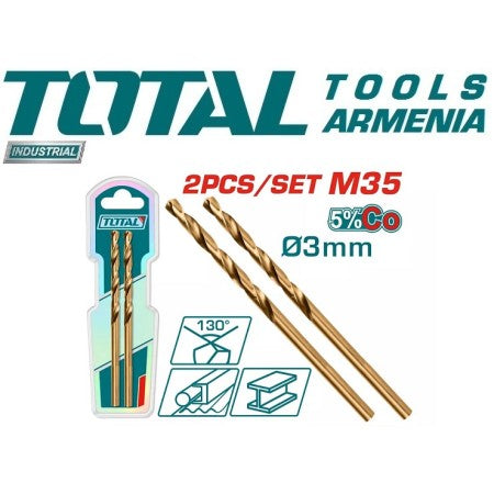 Cobalt Drill HSS CO-M35 3mm (TAC11203001)