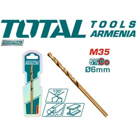 Cobalt Drill HSS CO-M35 6mm