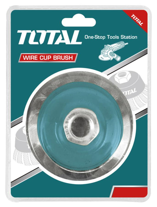 TOTAL WIRE CUP TWIST BRUSH 100mm