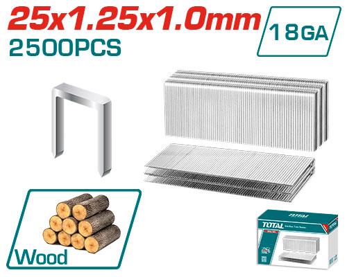 TOTAL Crown Staple 25MM