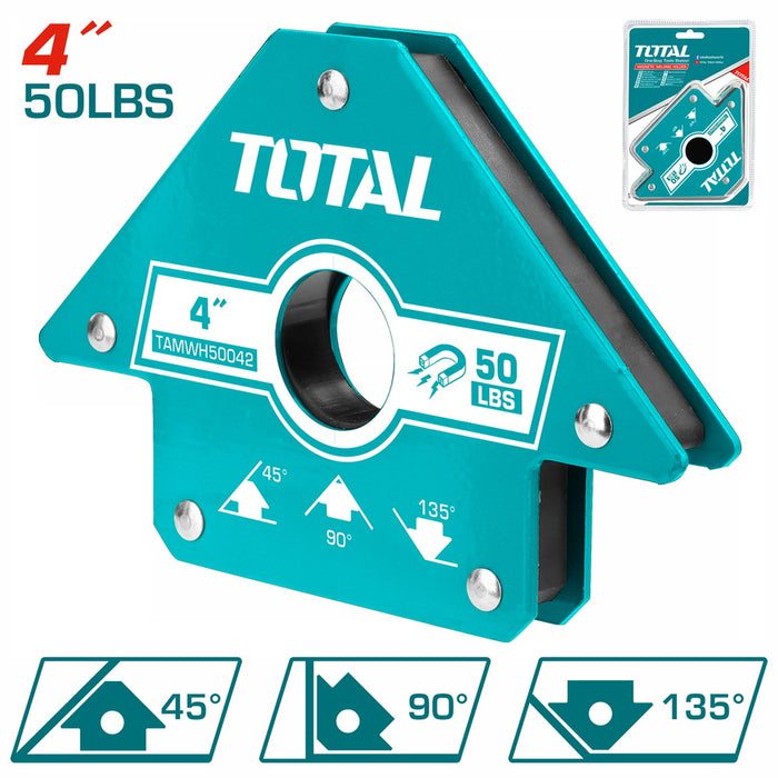 TOTAL MAGNETIC WELDING HOLDER 4" زاوية لحام