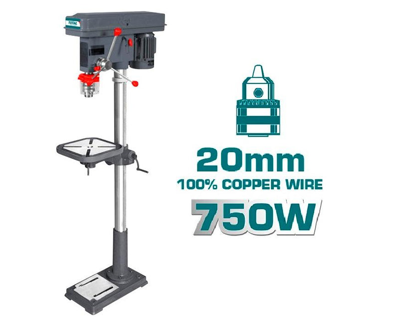 TOTAL Drill press 750W