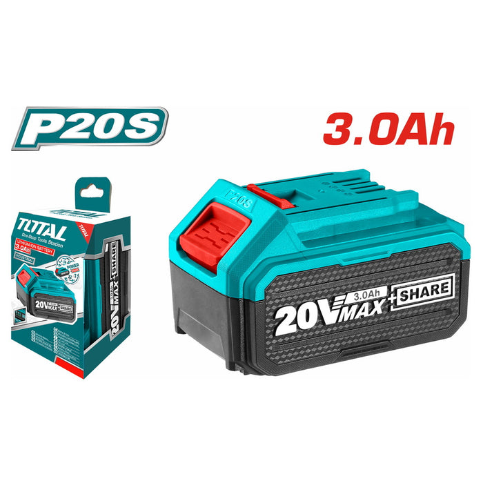 TOTAL BATTERY PACK LI-ION 20V 3AH TFBLI2030