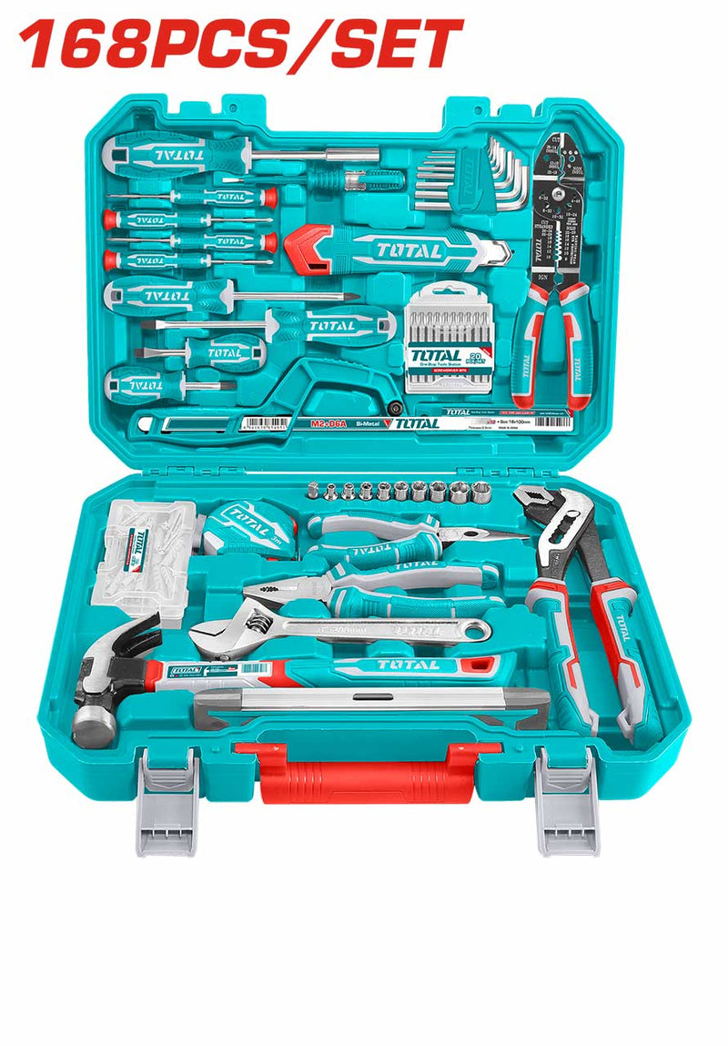 TOTAL 168 Pcs Hand tools Set